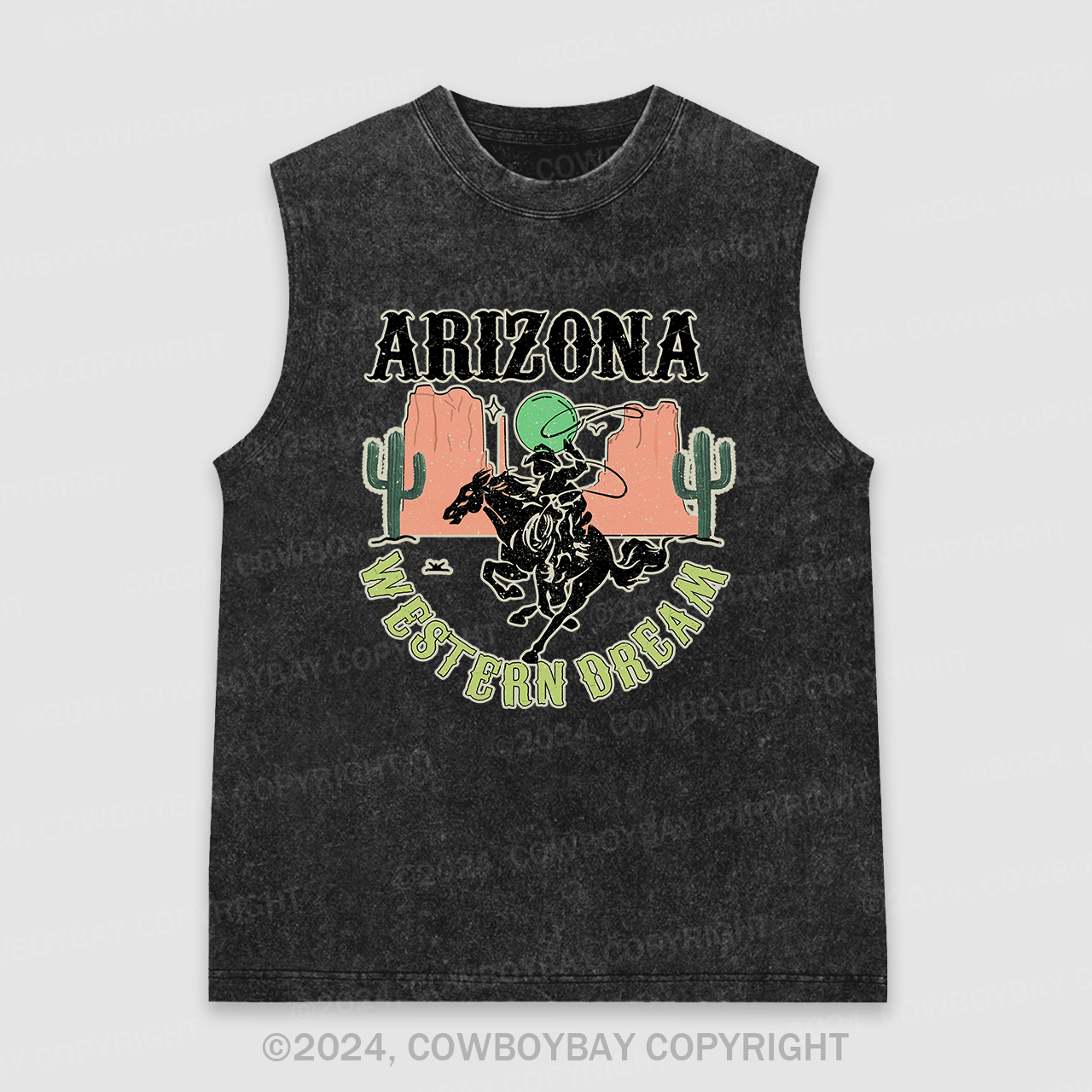 Arizona Western Dream Washed Tanks