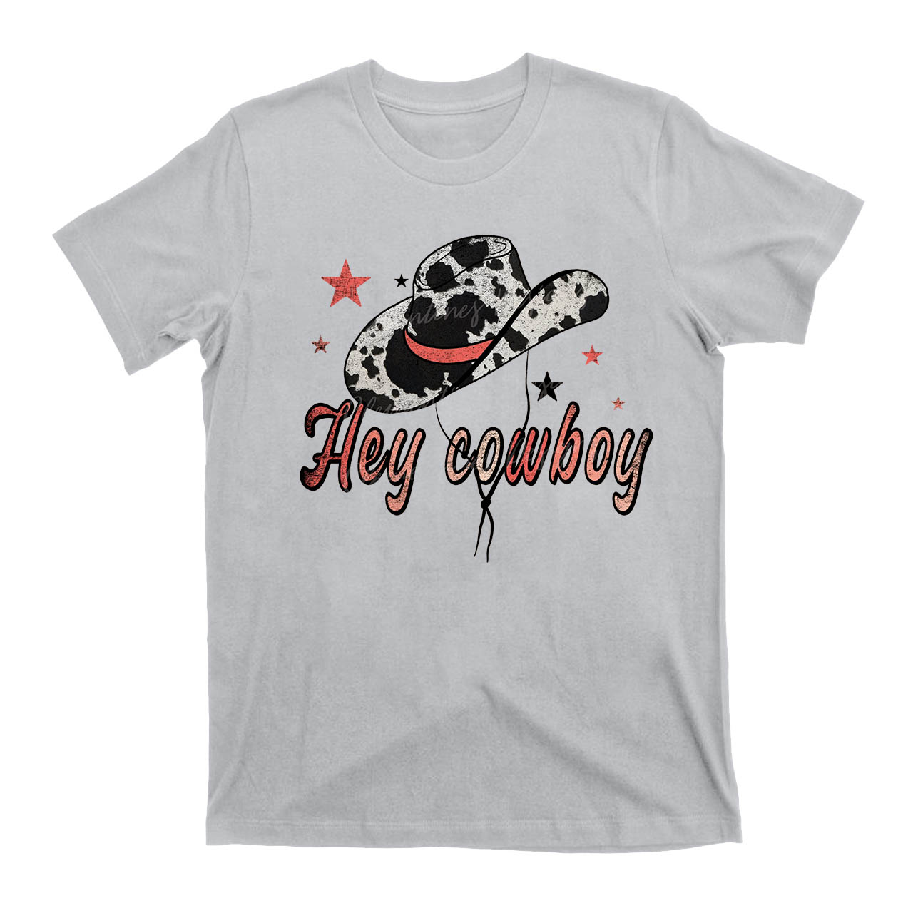 Hey Cowboy Cowgirls Hat Cowboy T-Shirts