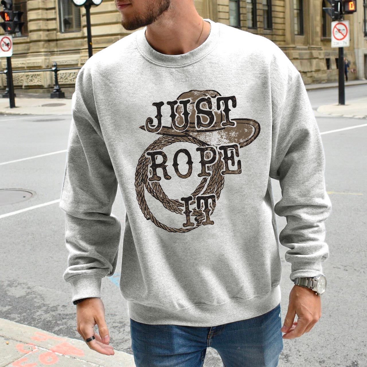 Just Rope It Sweatshirt