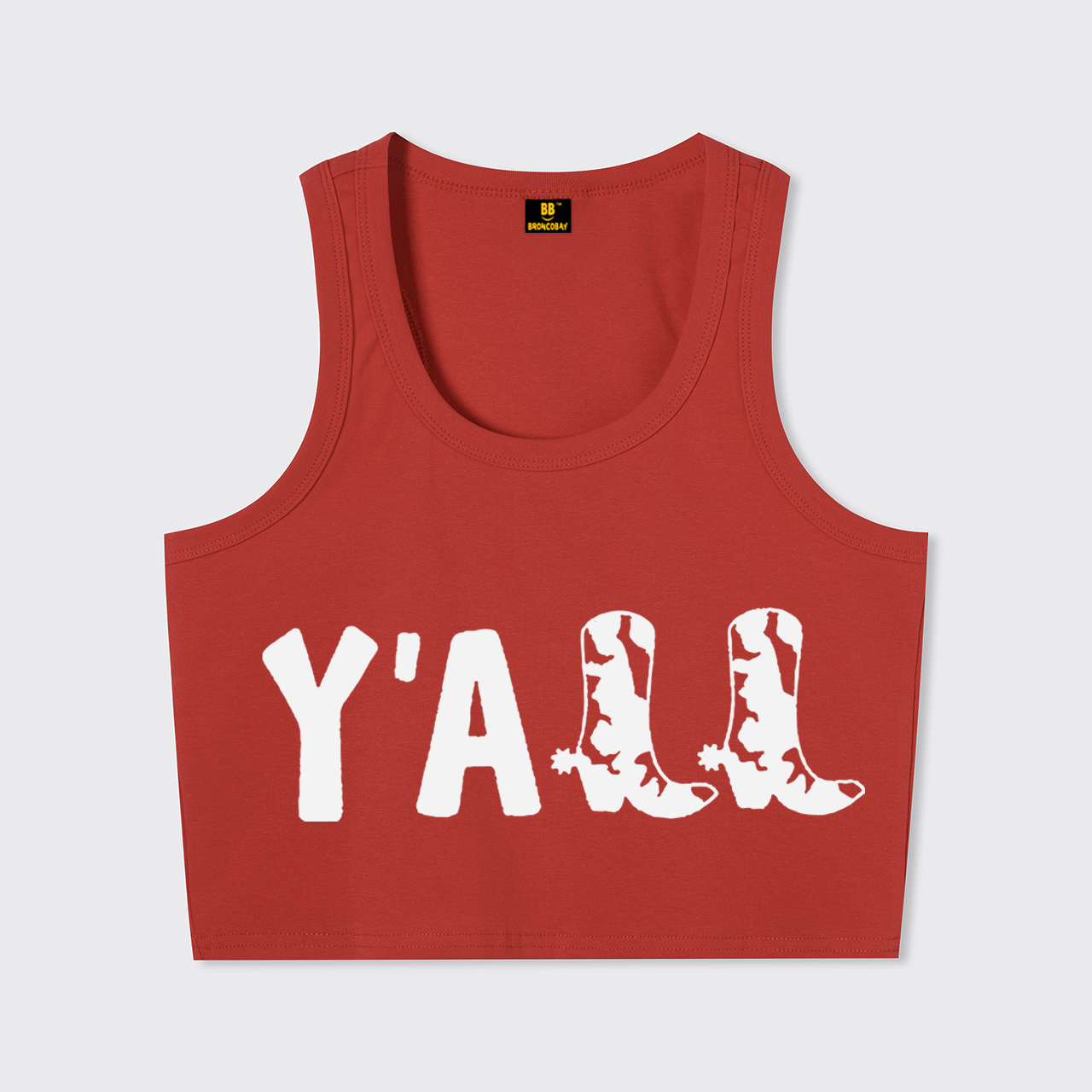 Y'ALL Boots Tank Top
