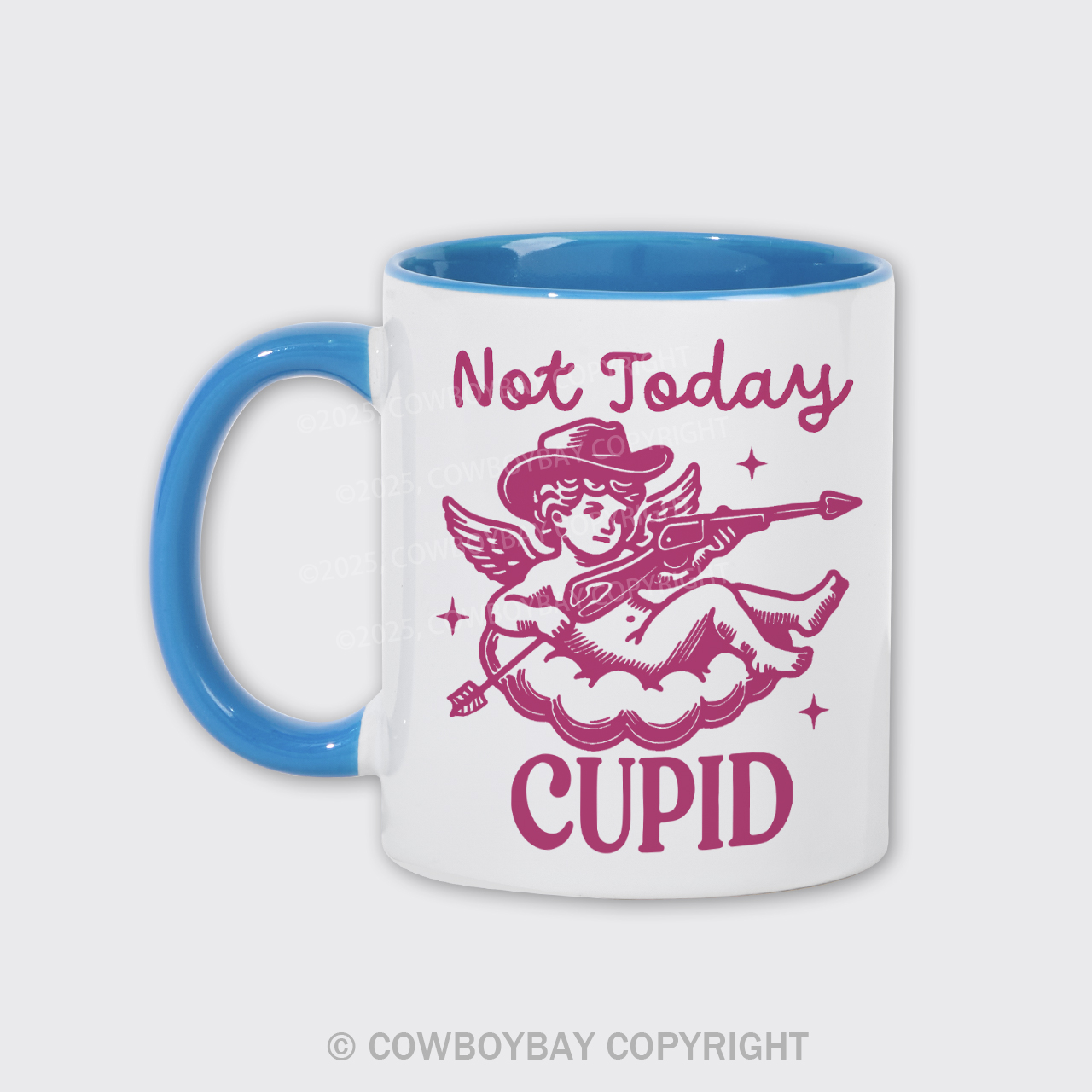Not Today Cupid Mug