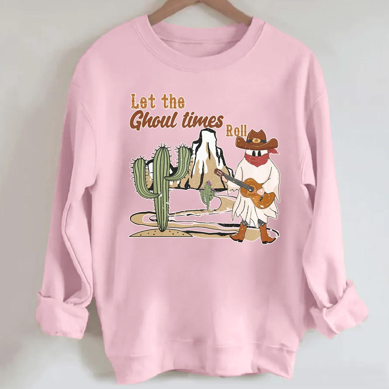 Let The Ghoul Times Roll Halloween Sweatshirt