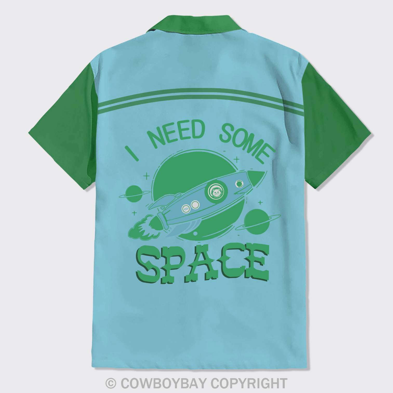 I Need Some Space Button Up Shirts