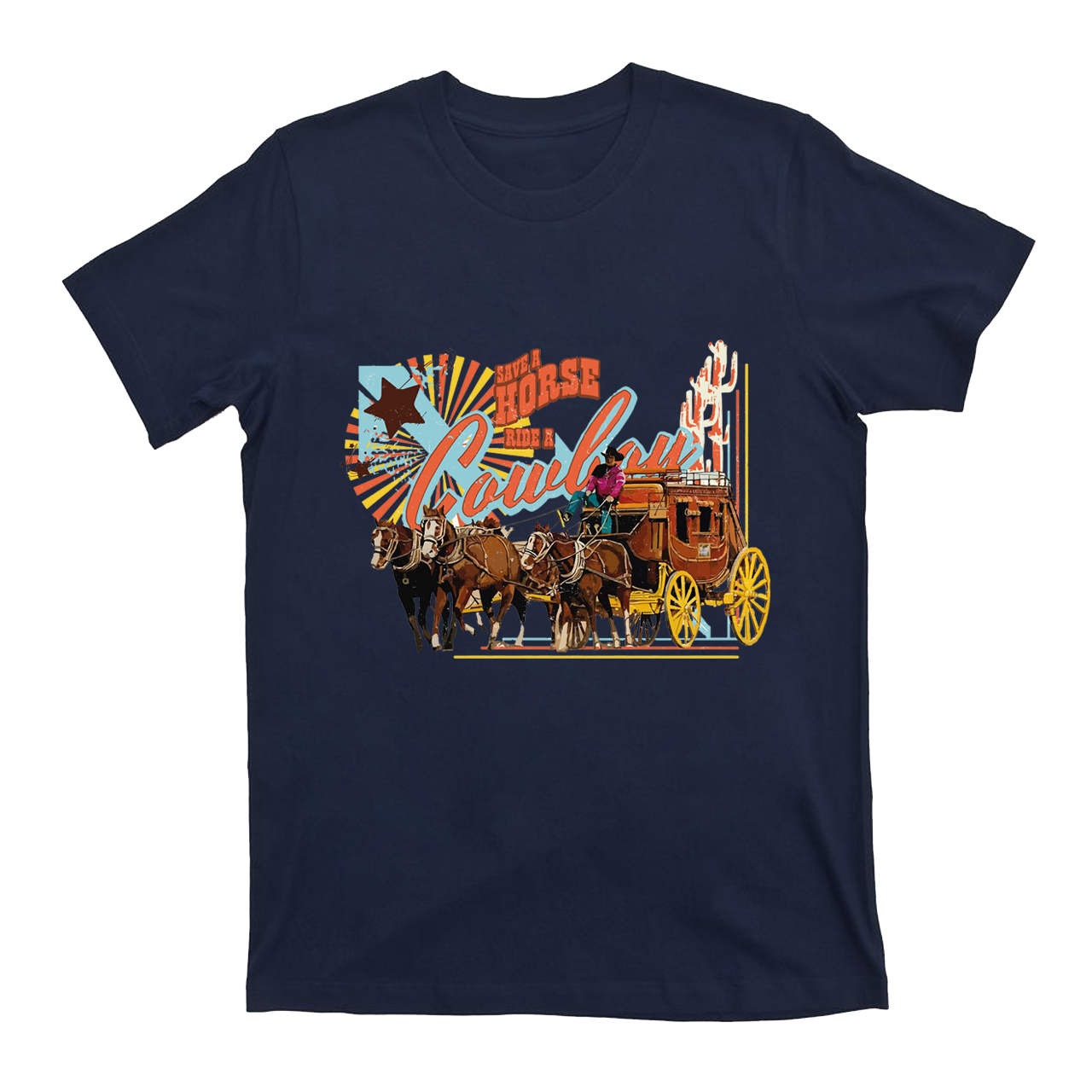 Save A Horse Ride A Cowboy Western T-Shirts
