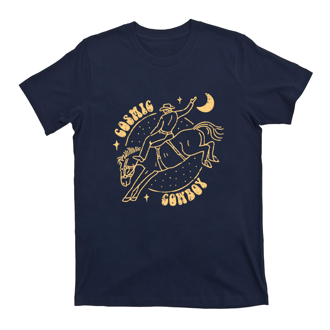 Cosmic Cowboy Sky Star T-Shirts