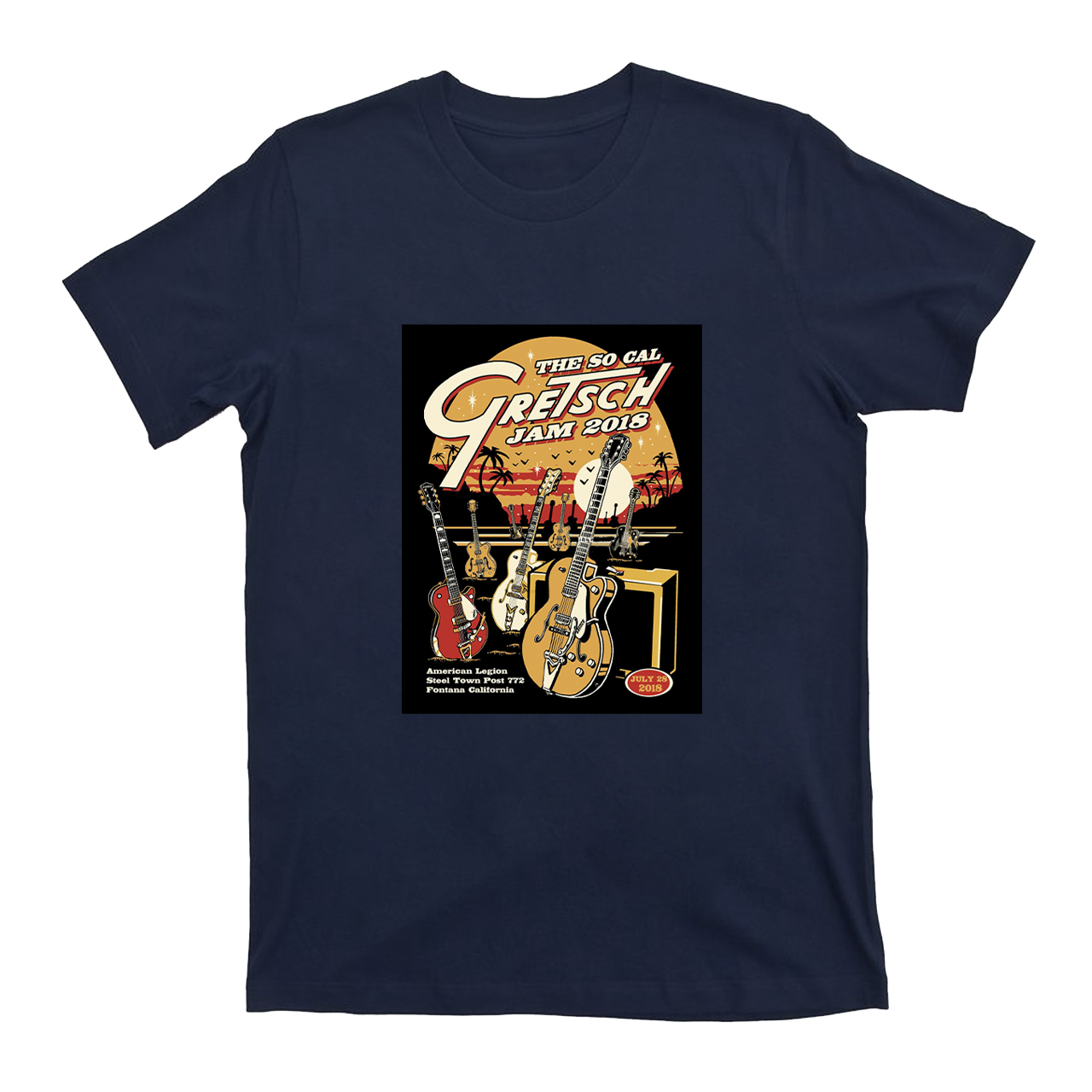 The So Cal Gretsch Jam 2018 T-Shirts