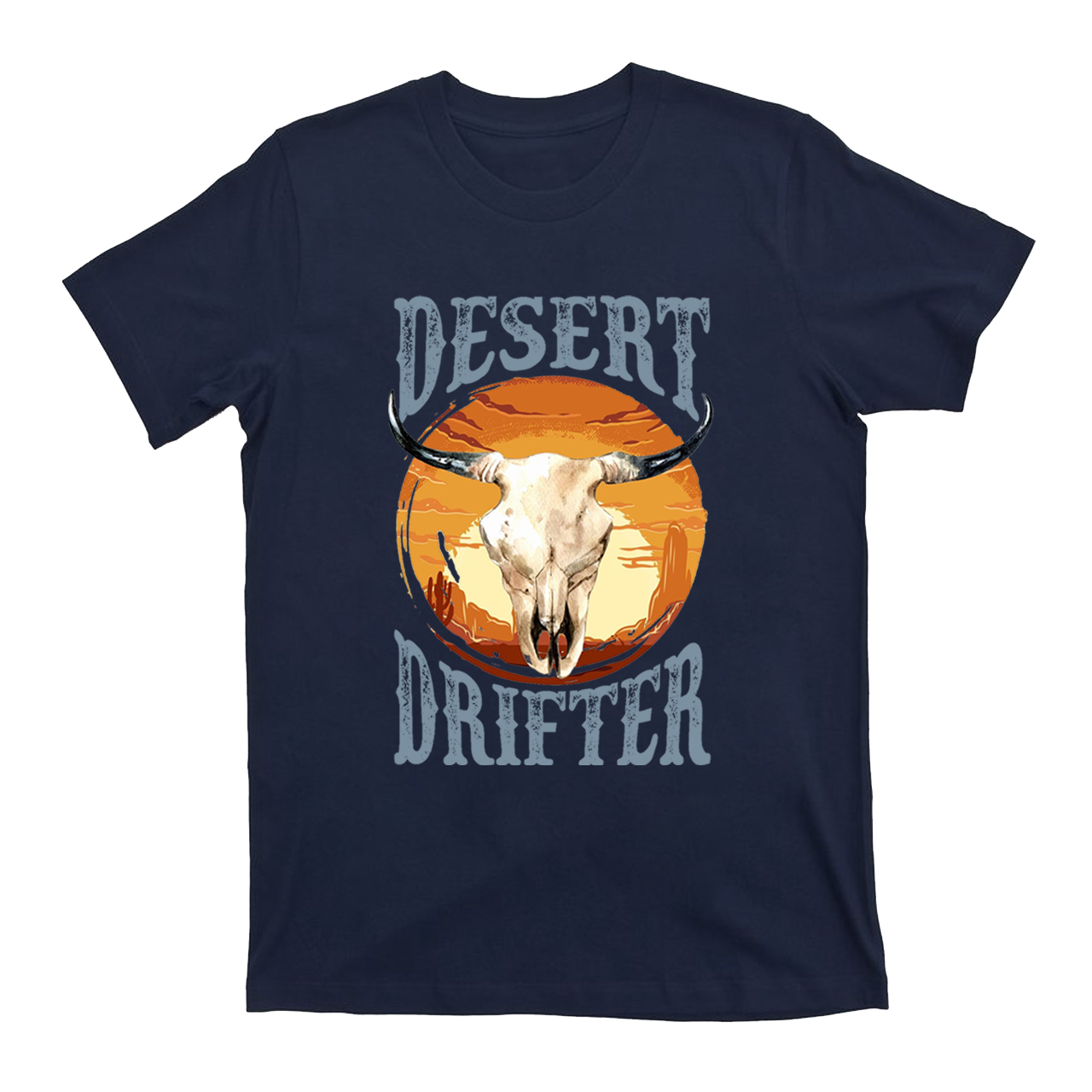 Desert Drifter Cow Bull T-shirt