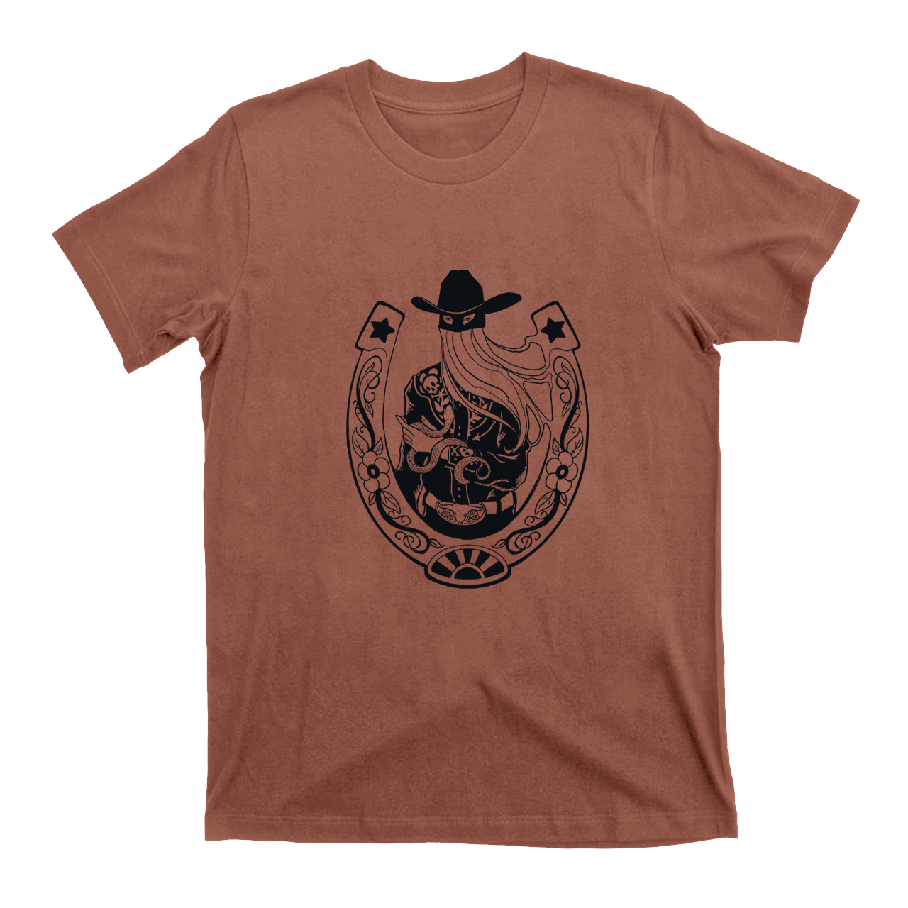 Orville in Black and White T-shirt