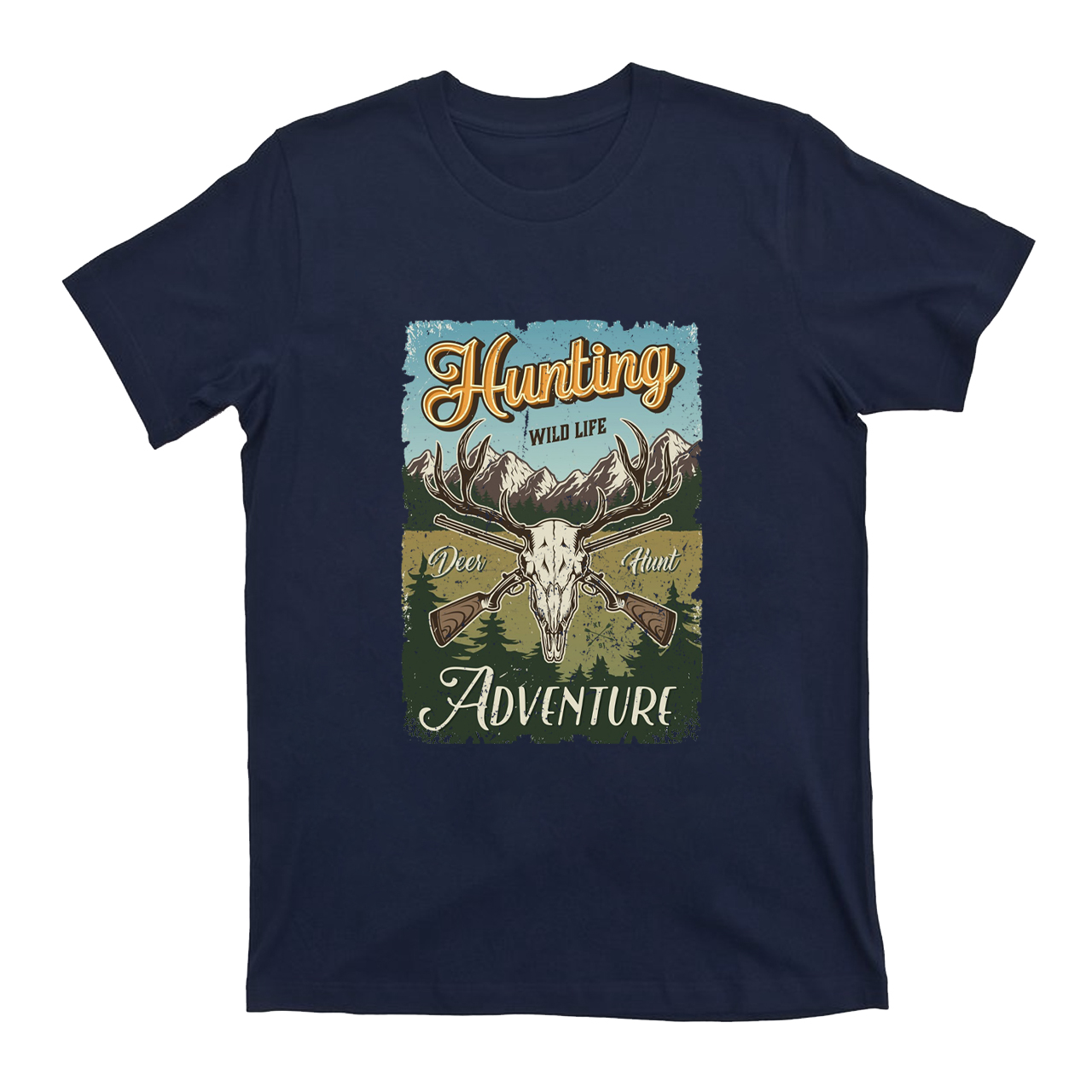 Hunting Wild Life Deer Hunt T-shirt