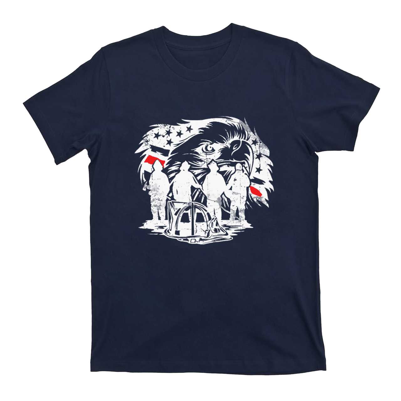 West US Firefighter Eagle T-shirt