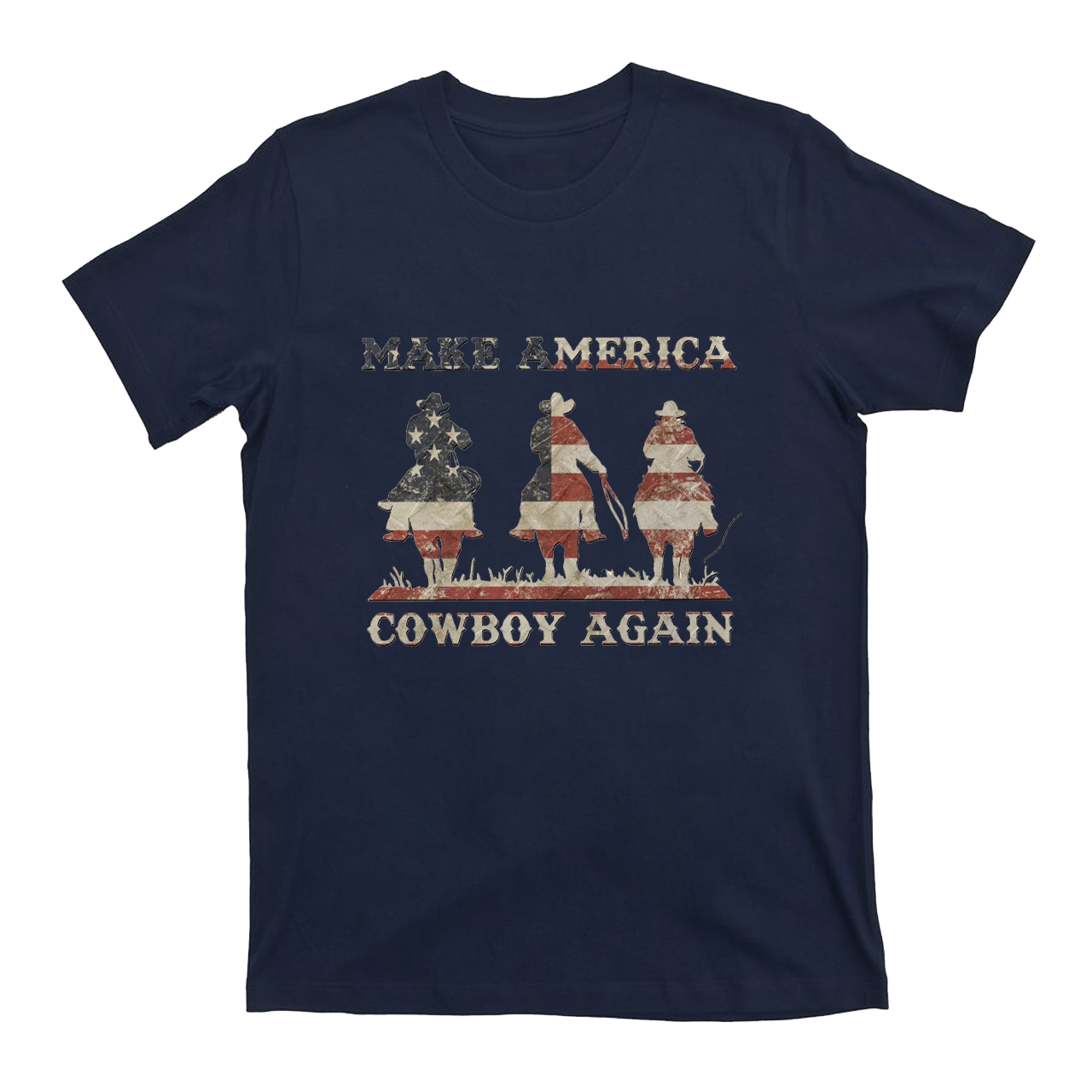 Let's Make America Cowboy Again T-shirt