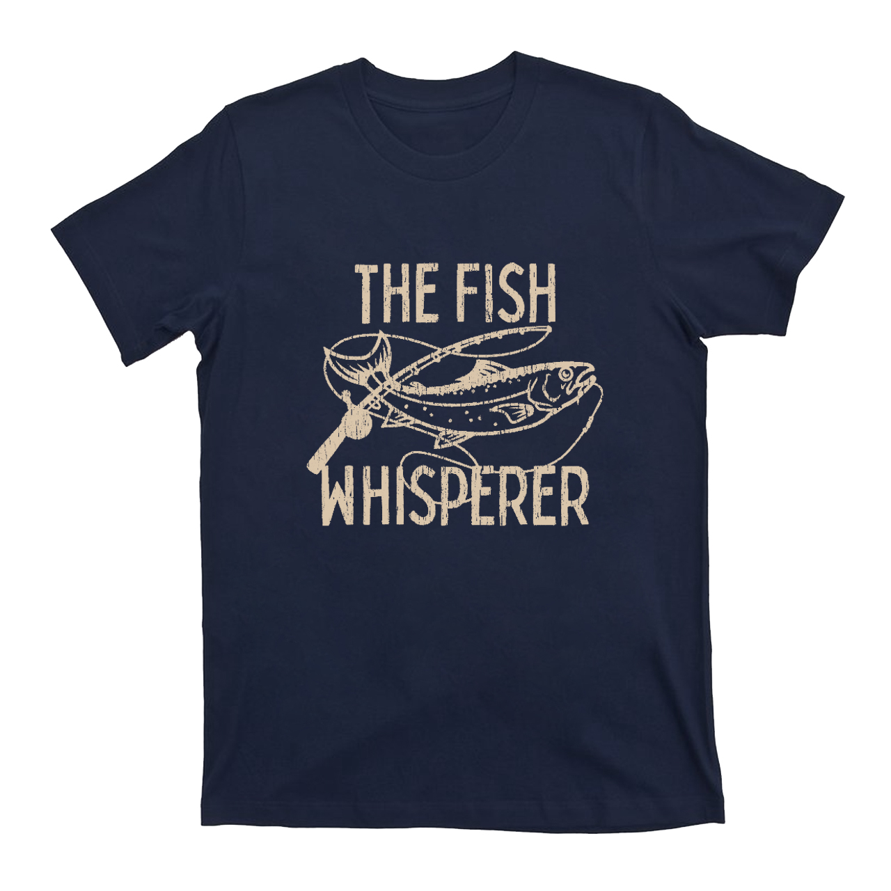 The Fish Whisperer Funny Fishing T-Shirts