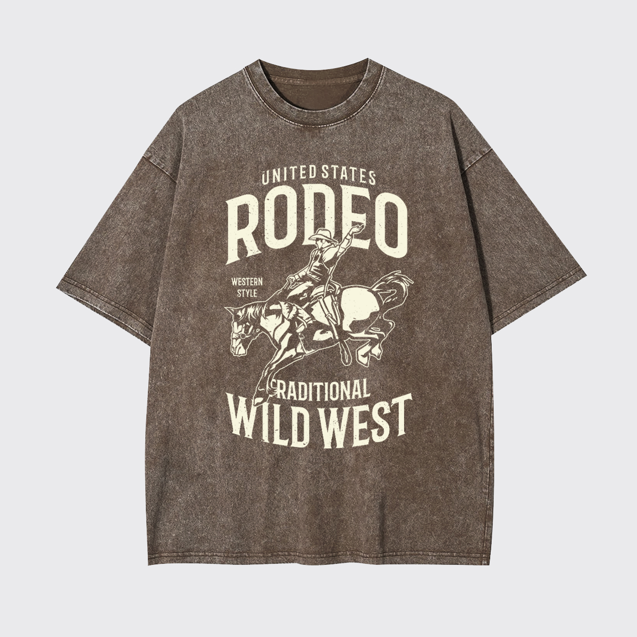 Raditional Wild West Garment-dye Tees