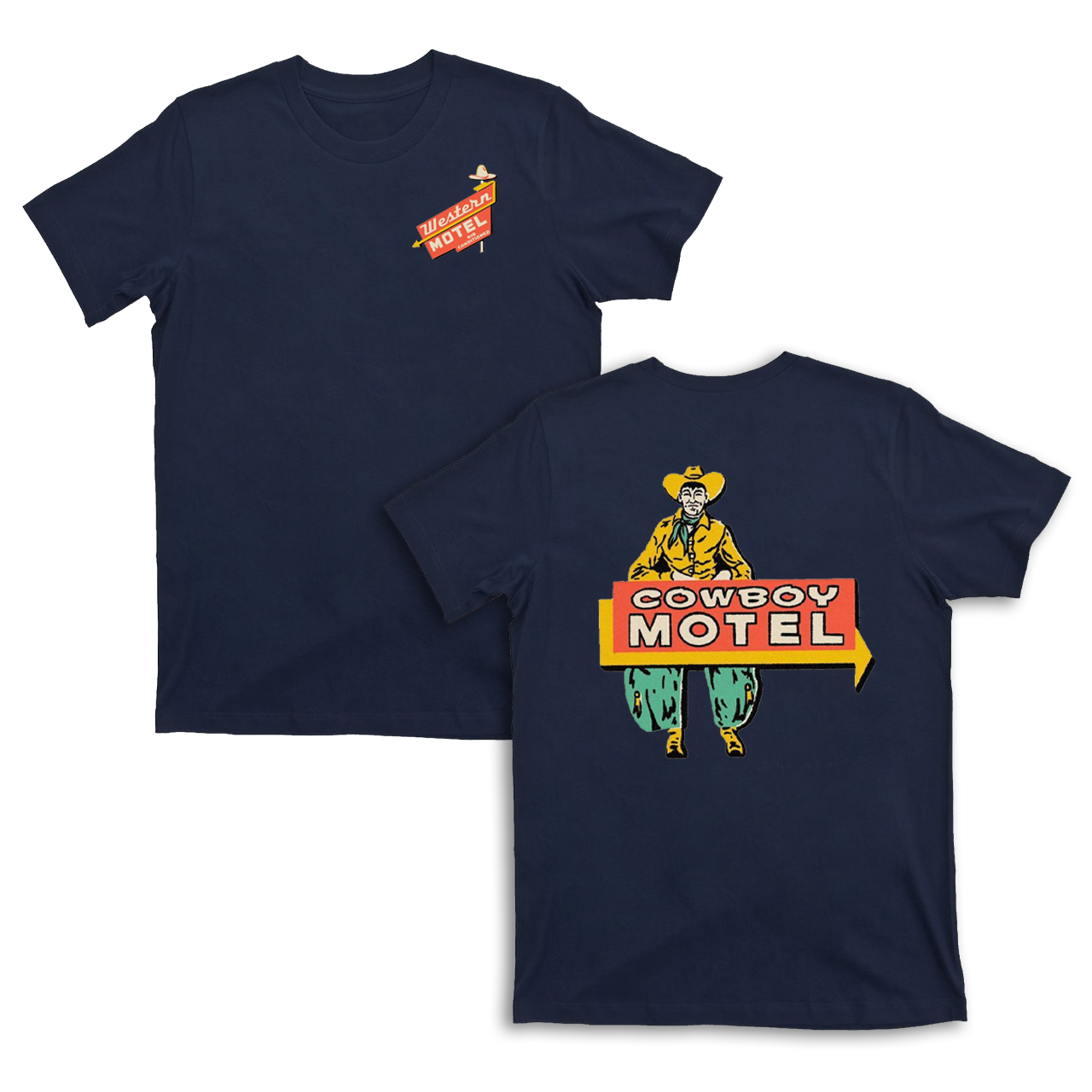 Cowboy Western Motel T-Shirts