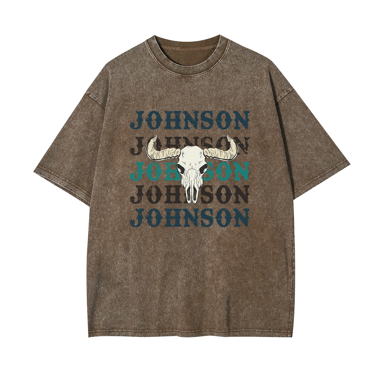 Johnson Western Cowboy Garment-dye Tees