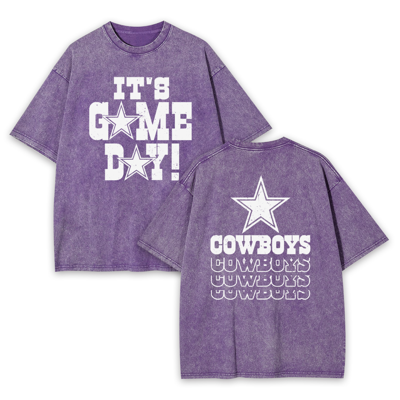 It's Game Day Dallas Cowboys Garment-dye Tees
