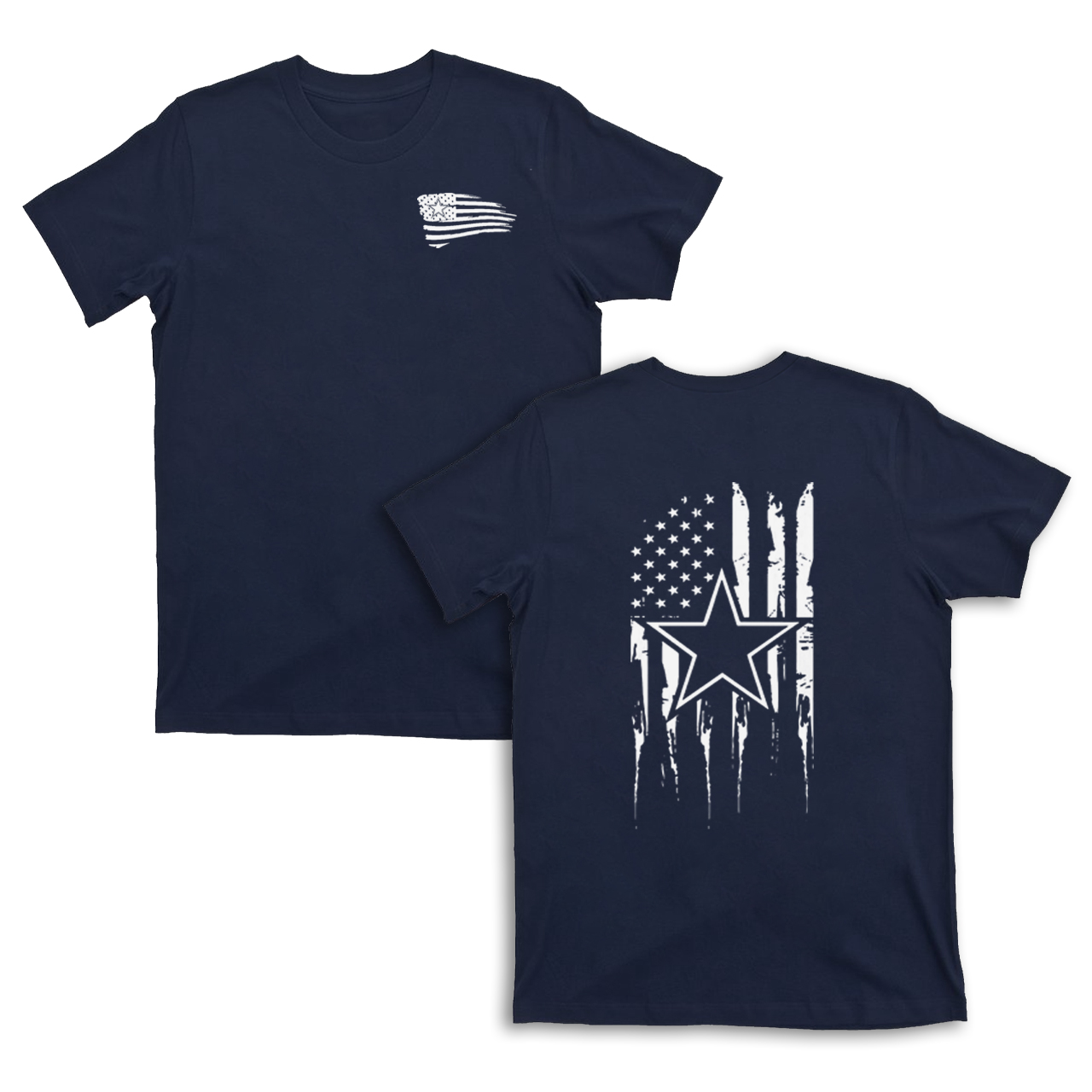 Dallas Cowboys American Flag T-Shirts