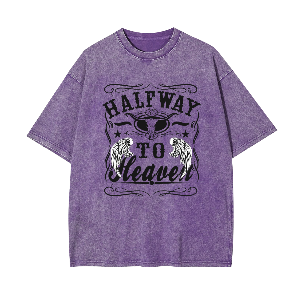 Halfway To Heaven Garment-dye Tees