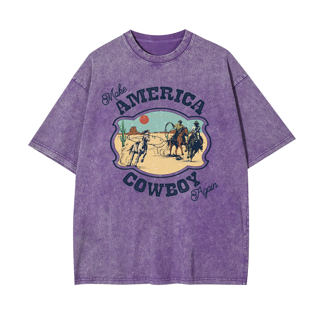 Make America Cowboy Again Garment-dye Tees