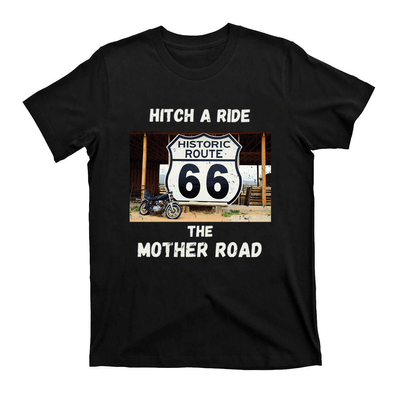 Route 66 The Old USA Highway T-Shirts
