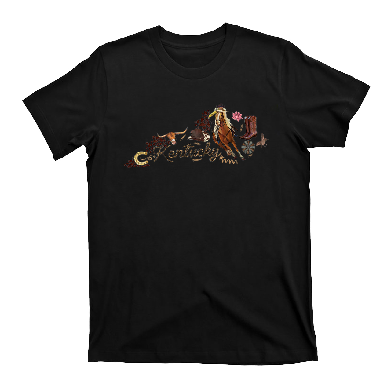Cowboy In Kentucky T-Shirts