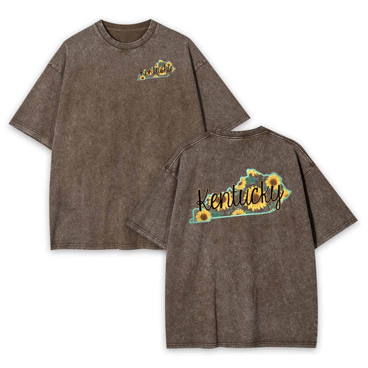 Kentucky Sunflower Garment-dye Tees