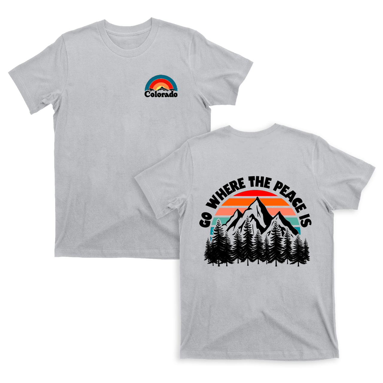 Colorado Vintage Mountain T-Shirts