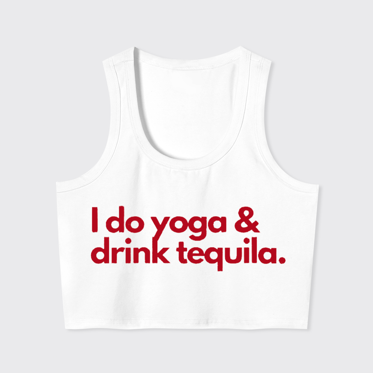I Do Yoga & Drinks Tequila Tank Top