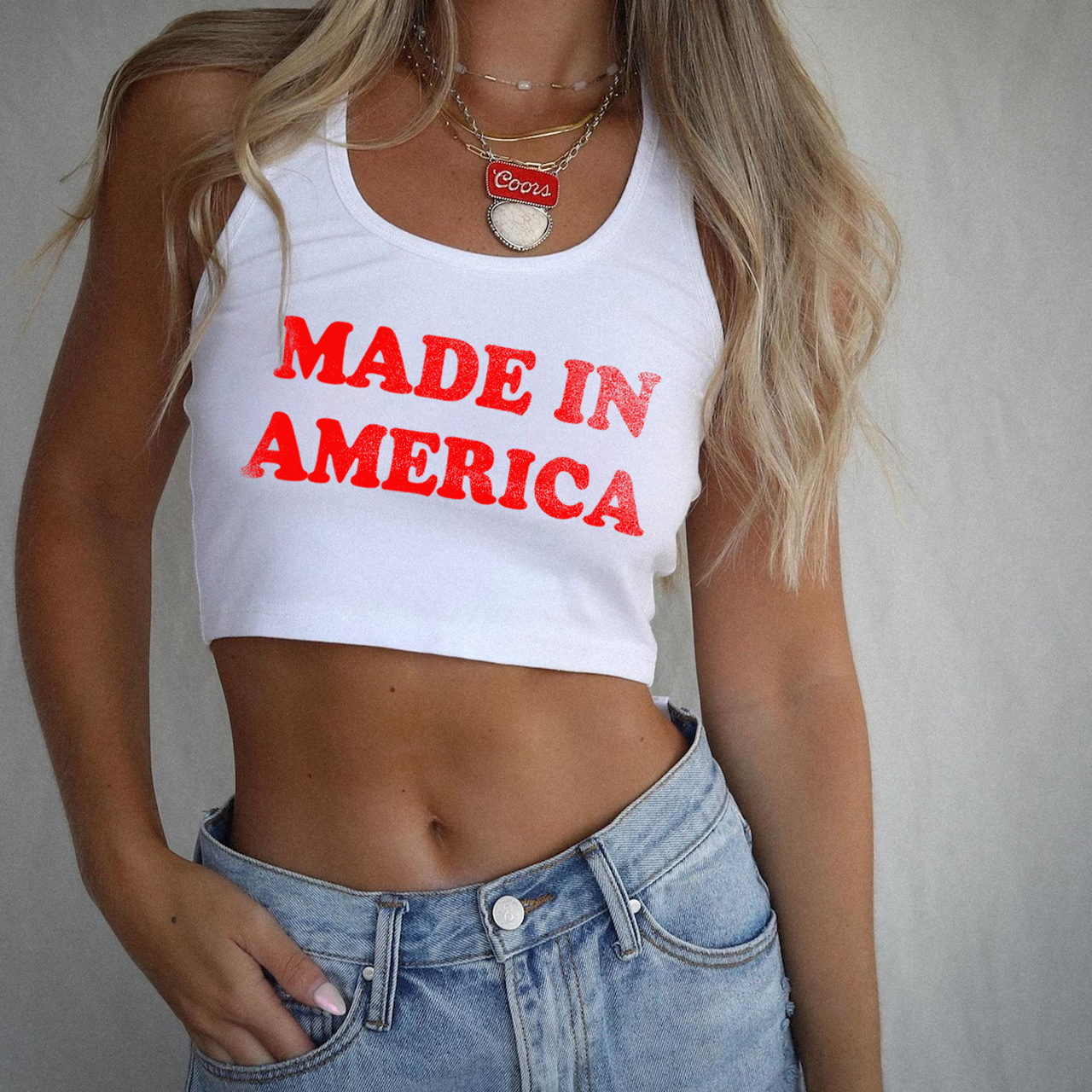 Made In America Tank Top