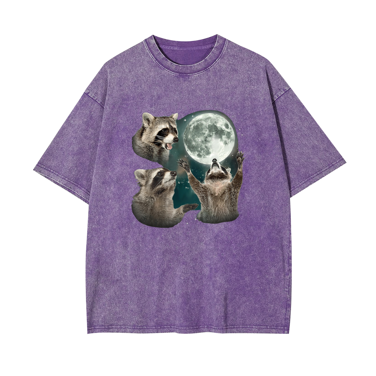Three Raccoons Garment-dye Tees