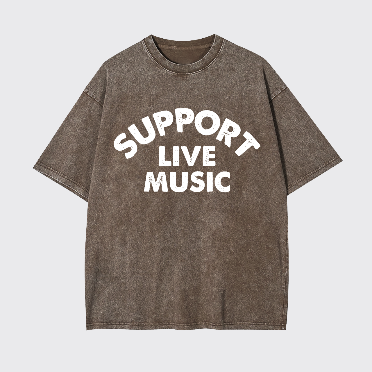 Support Live Music Garment-dye Tees
