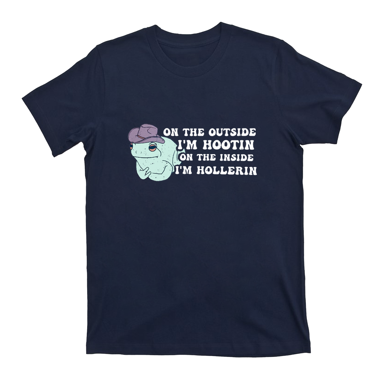 On The Inside I'm Hollerin T-Shirts