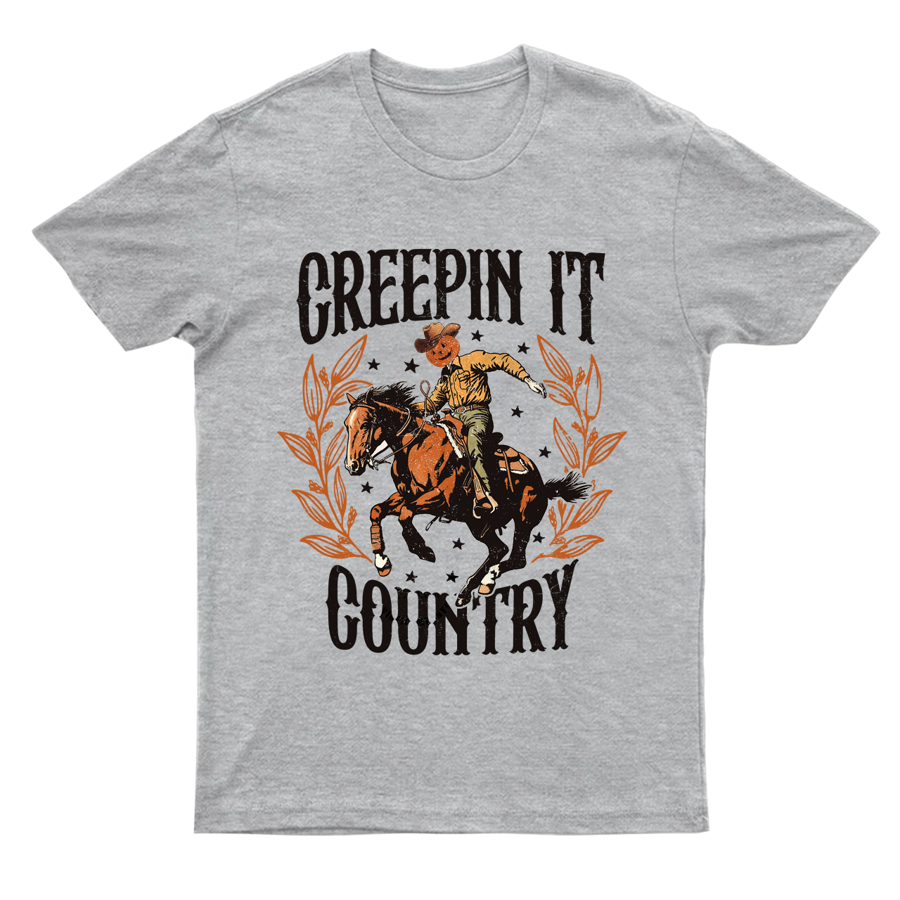 Creepin It Country Western Halloween T-Shirts