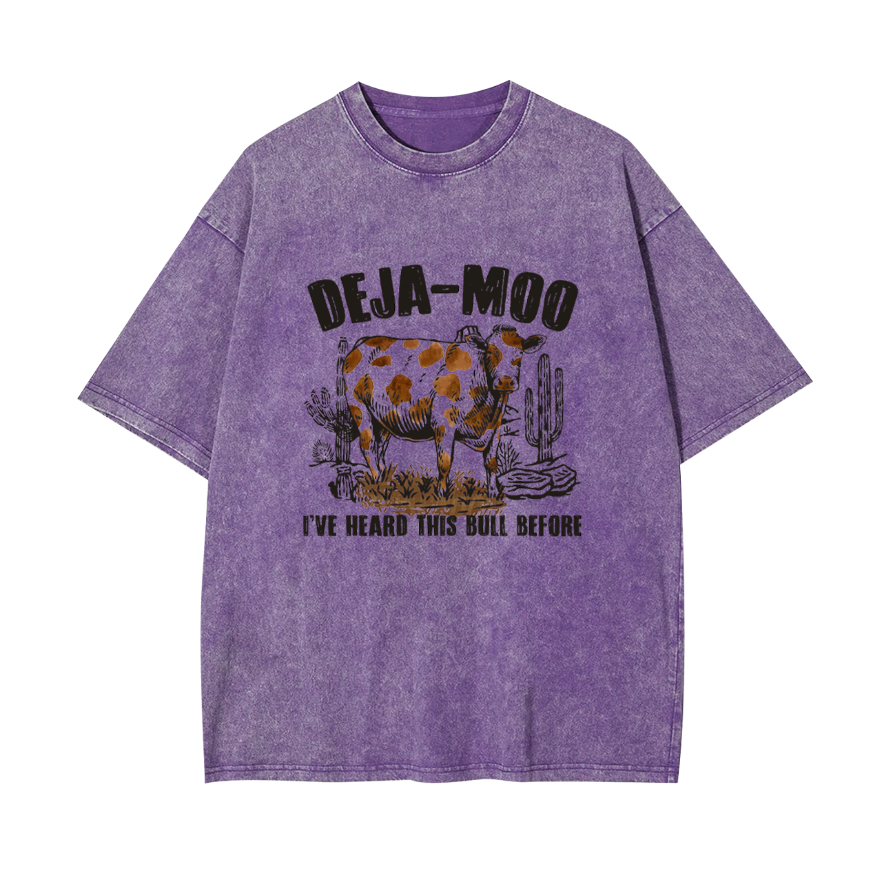 Deja-Moo Garment-dye Tees