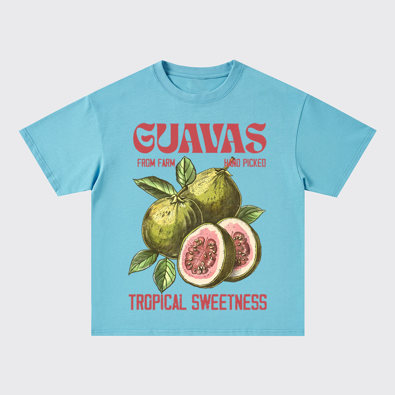 Guavas Tropical Sweetness Oversize T-Shirts