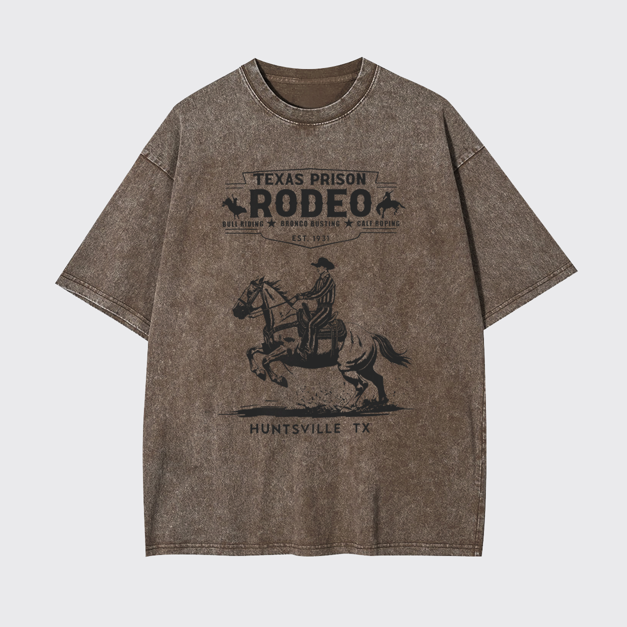 Texas Prison Rodeo Garment-dye Tees