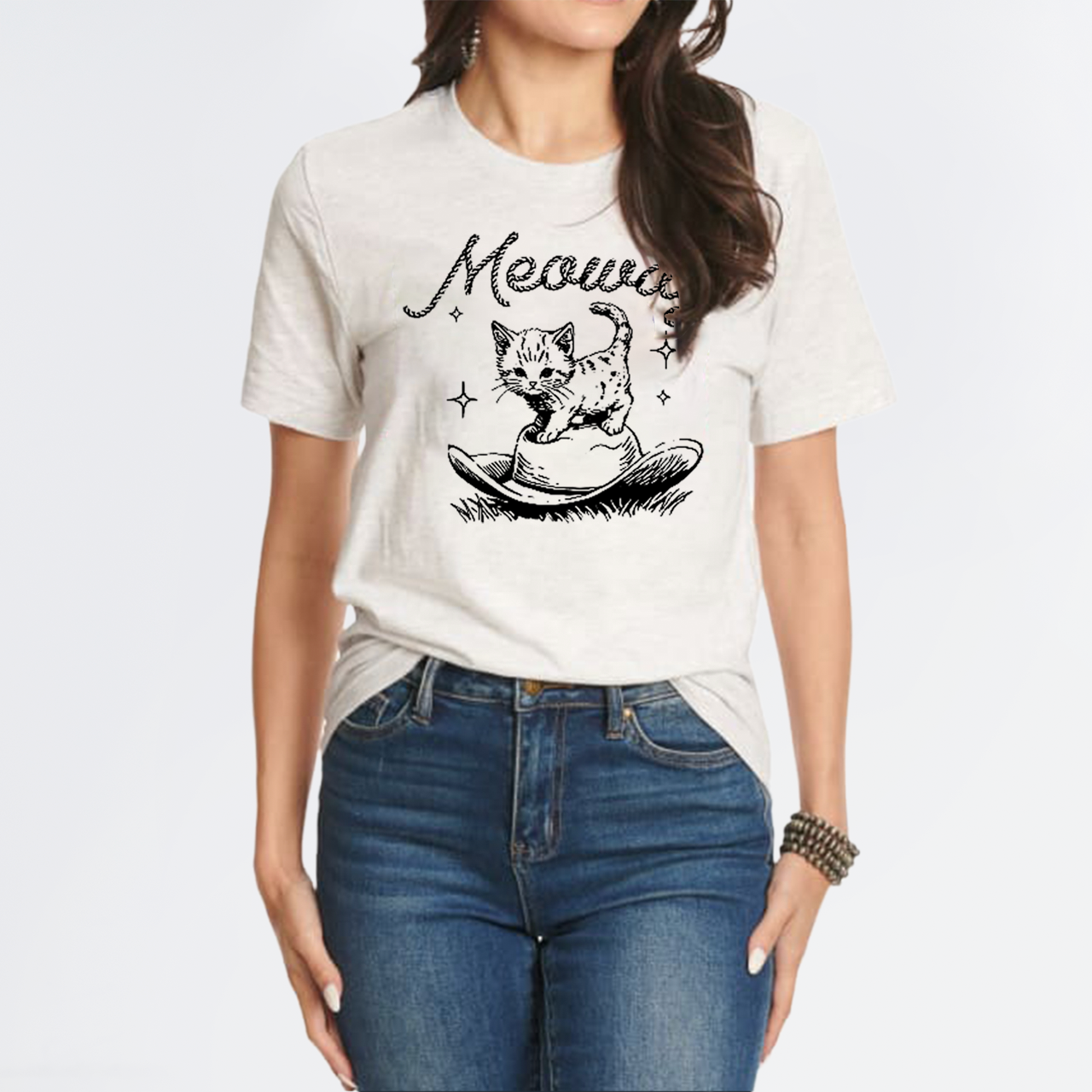 Meowdy Cute Kitten Cat T-Shirts