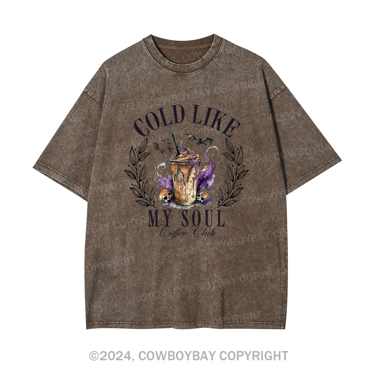 Cold Like My Soul Garment-dye Tees