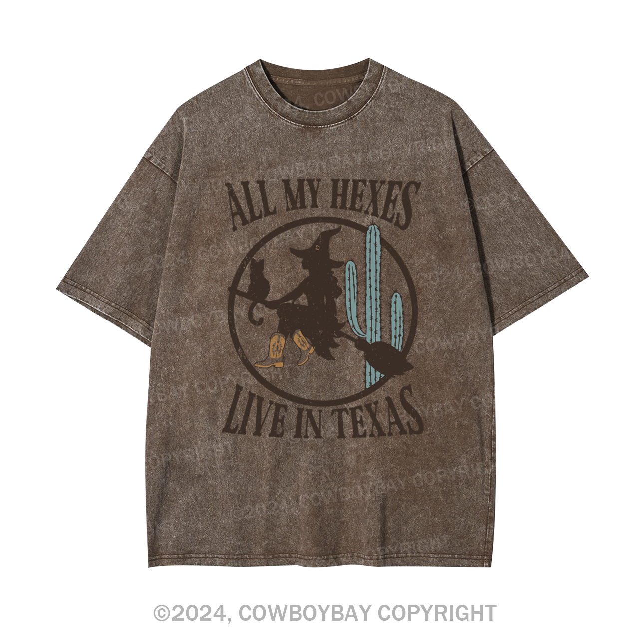 All My Hexes Live In Texas Garment-dye Tees