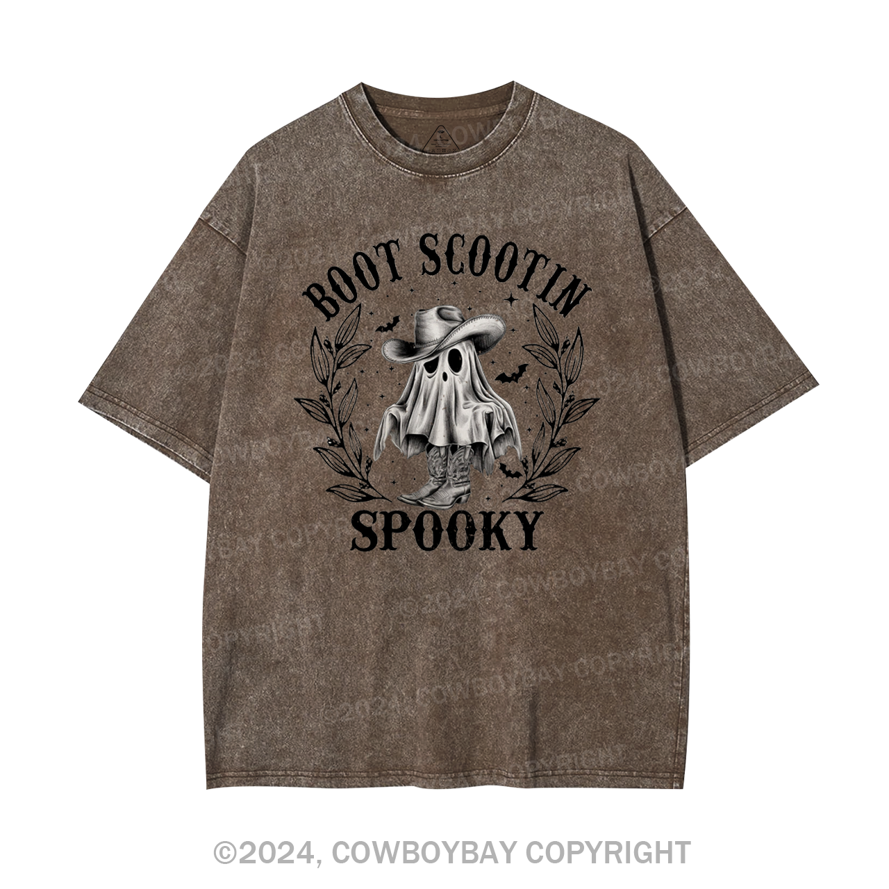Boot Scoot Spooky Garment-dye Tees