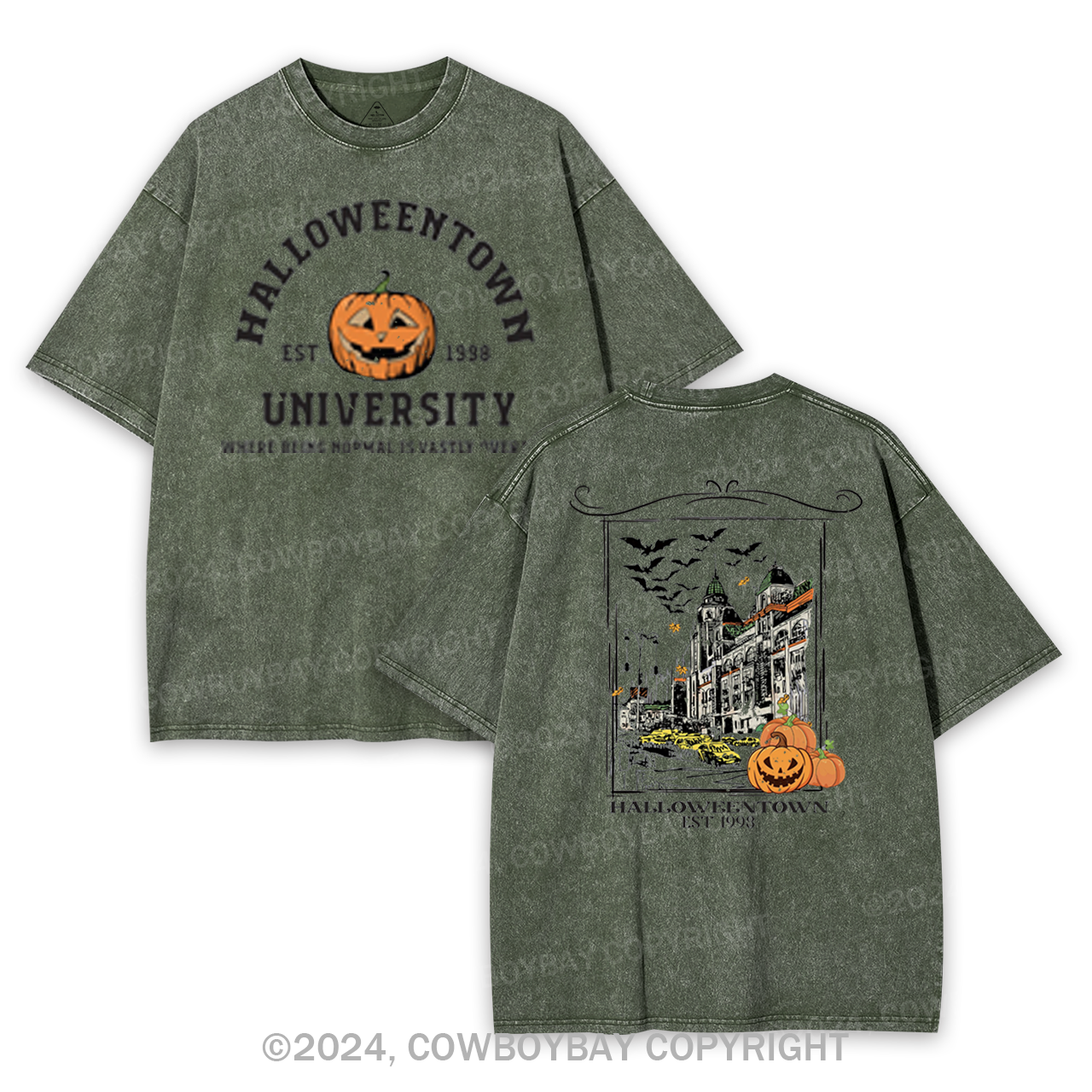 Halloweentown 1998 Garment-dye Tees