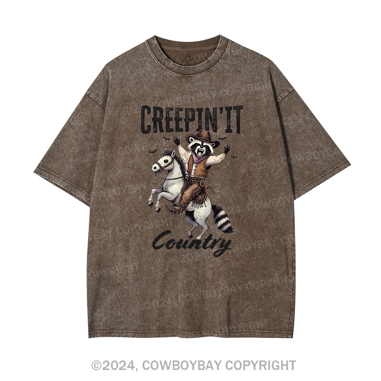 Creepin' It Country Garment-dye Tees