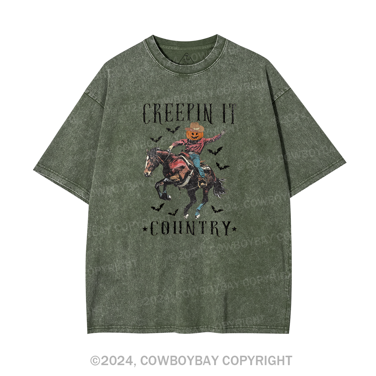 I'm Going To The Country For The Holidays Garment-dye Tees