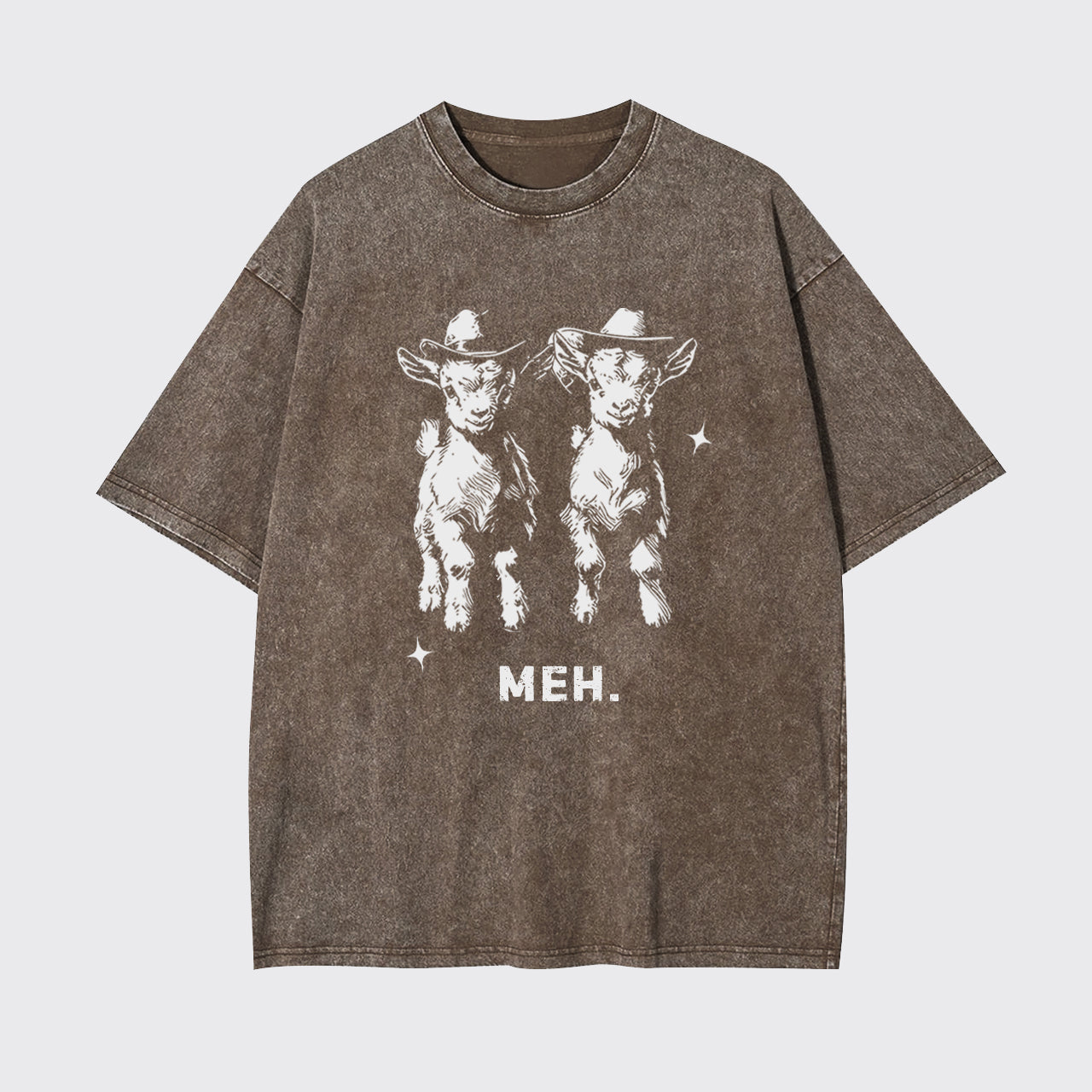 Funny Lamb, Meh Garment-dye Tees
