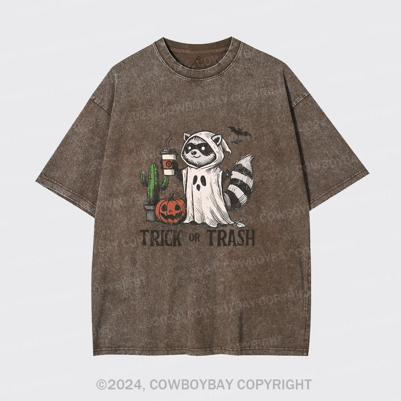 Trick Or Trash Garment-dye Tees