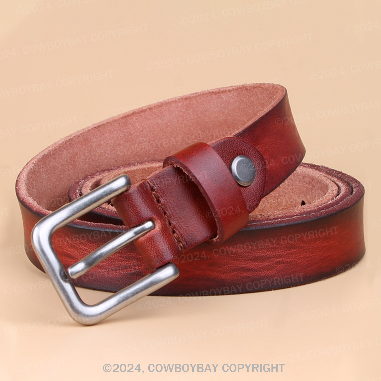 Vintage Pin Buckle Belt