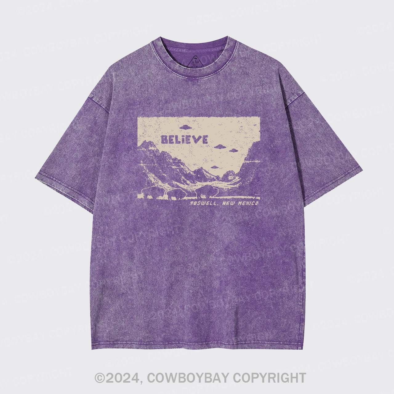 Roswell,New Mexico Garment-dye Tees