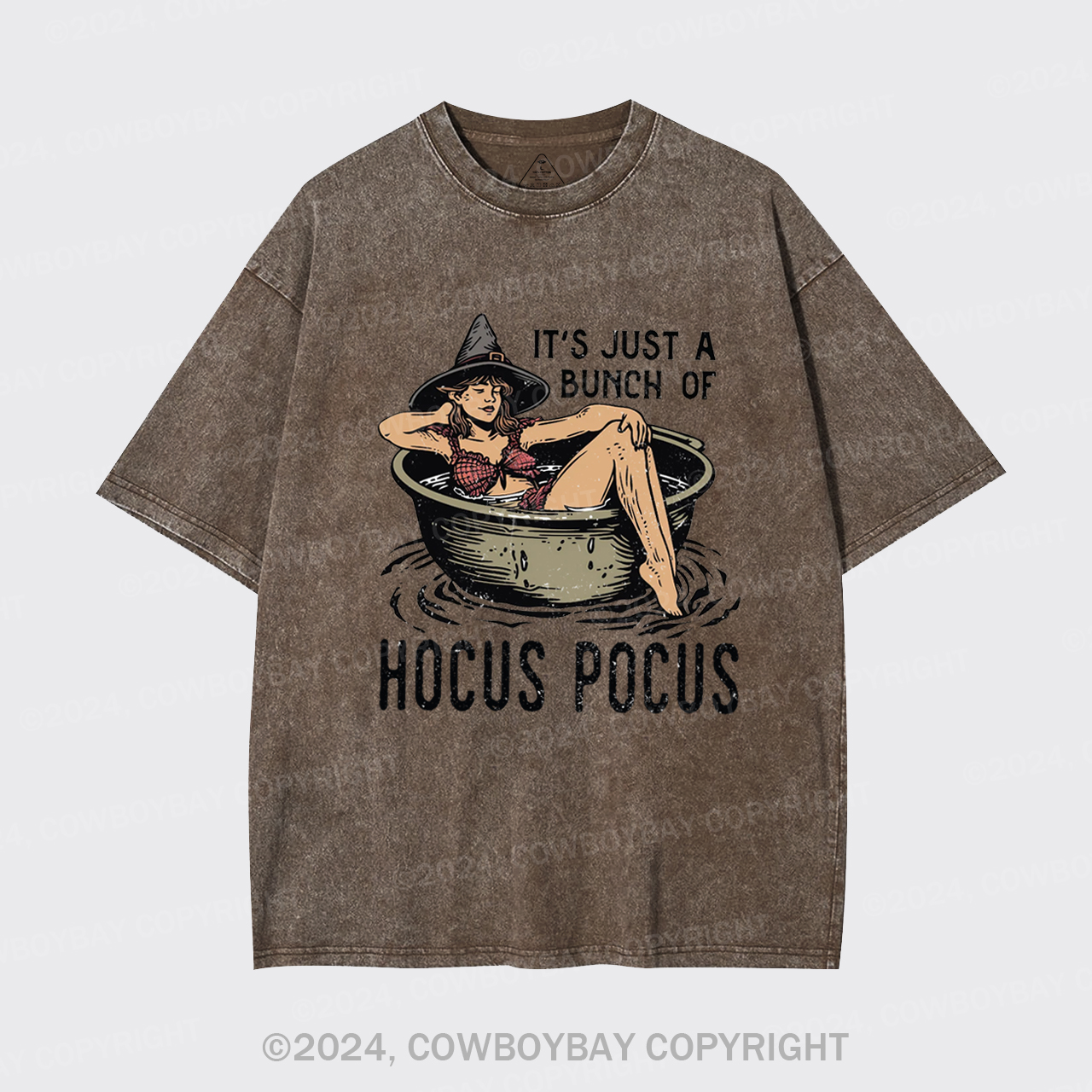 It's Just A Bunch Of Hocus Pocus Garment-dye Tees
