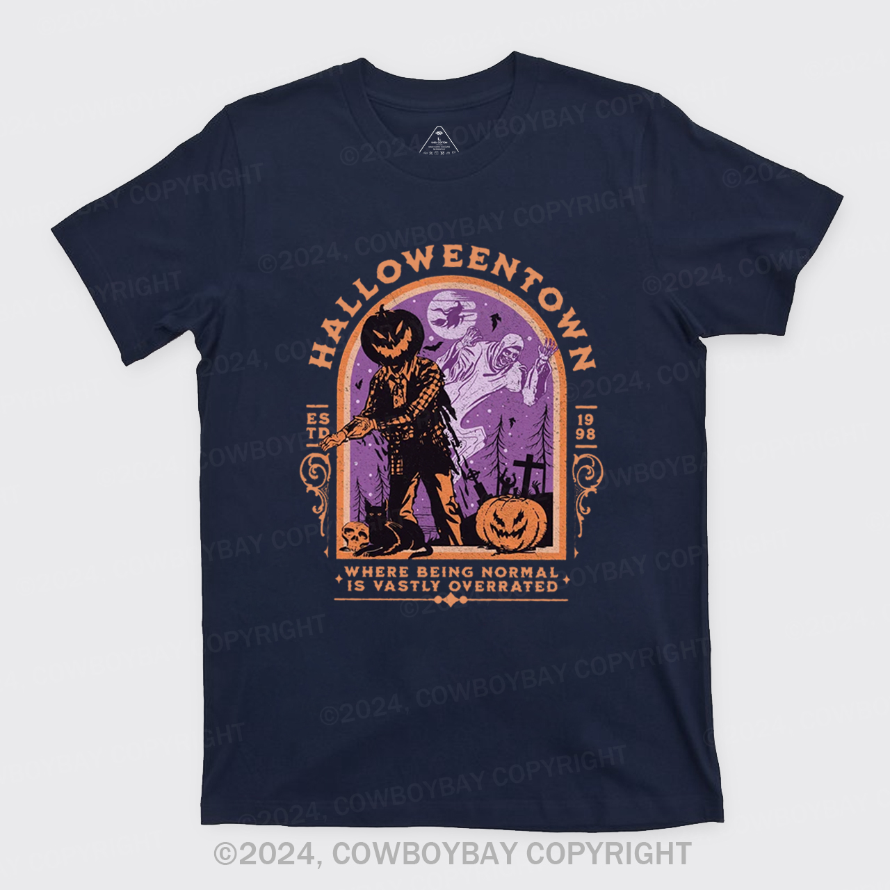 Halloween Pumpkin,EST.1998 T-Shirts