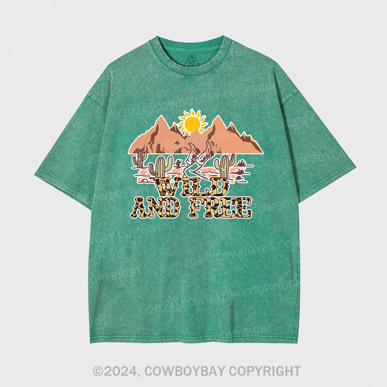 Wild & Free Desert Vintage Garment-dye Tees